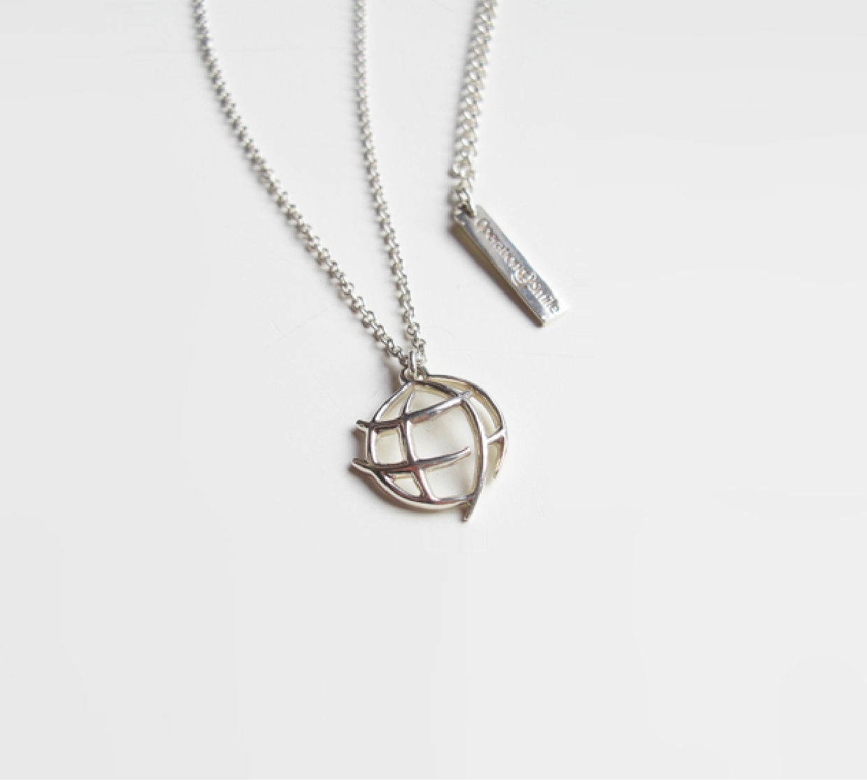 Silverhalsbandet Smile